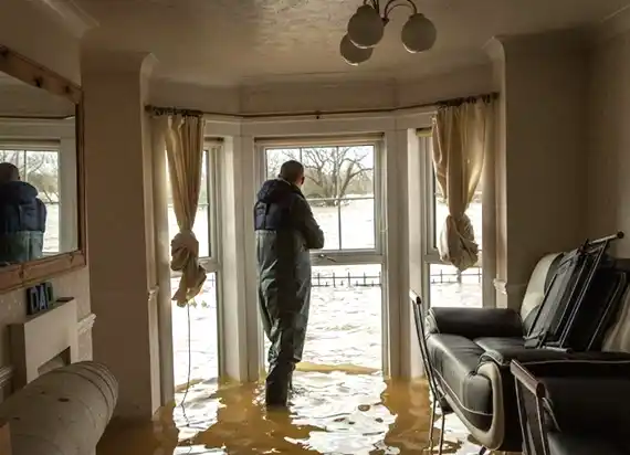 water damage restoration service Cohasset